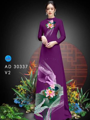 Vải Áo Dài Hoa Sen kiểu mới AD 30307 34 1614047381 490 Vai Ao Dai Hoa Sen kieu moi AD 30307