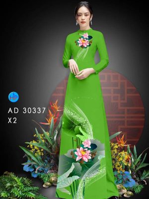 Vải Áo Dài Hoa Sen kiểu mới AD 30307 37 1614047382 199 Vai Ao Dai Hoa Sen kieu moi AD 30307