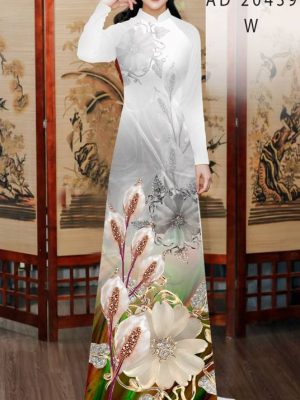 1614048178 708 Vai Ao Dai Hoa Hong Mon thiet ke 2021 AD