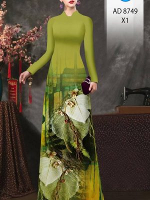 Vải Áo Dài In Hình Lá thiết kế 2021 AD 8749 23 1614048960 699 Vai Ao Dai In Hinh La thiet ke 2021 AD