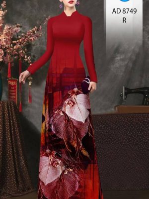 Vải Áo Dài In Hình Lá thiết kế 2021 AD 8749 36 1614048963 891 Vai Ao Dai In Hinh La thiet ke 2021 AD