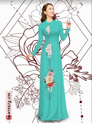 Vải Áo Dài Hoa Hồng thiết kế 2021 AD HT5572 17 1614050048 568 Vai Ao Dai Hoa Hong thiet ke 2021 AD HT5572