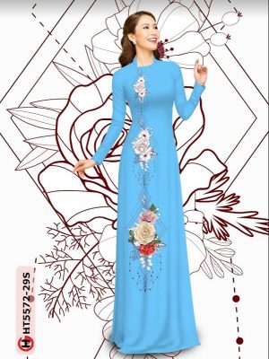 Vải Áo Dài Hoa Hồng thiết kế 2021 AD HT5572 26 1614050050 409 Vai Ao Dai Hoa Hong thiet ke 2021 AD HT5572