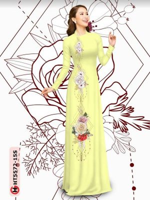 Vải Áo Dài Hoa Hồng thiết kế 2021 AD HT5572 28 1614050051 880 Vai Ao Dai Hoa Hong thiet ke 2021 AD HT5572