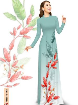 Vải Áo Dài In Hình Lá kiểu mới AD PH5571 29 1614050873 768 Vai Ao Dai In Hinh La kieu moi AD PH5571