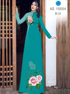 Vải Áo Dài Hoa Hồng mới ra AD 10504 22 1614051022 203 Vai Ao Dai Hoa Hong moi ra AD 10504