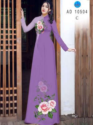 Vải Áo Dài Hoa Hồng mới ra AD 10504 25 1614051023 590 Vai Ao Dai Hoa Hong moi ra AD 10504