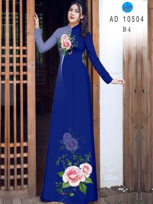 Vải Áo Dài Hoa Hồng mới ra AD 10504 23 1614051023 647 Vai Ao Dai Hoa Hong moi ra AD 10504