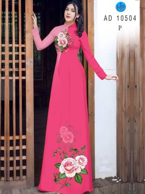 Vải Áo Dài Hoa Hồng mới ra AD 10504 32 1614051024 629 Vai Ao Dai Hoa Hong moi ra AD 10504