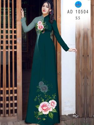 Vải Áo Dài Hoa Hồng mới ra AD 10504 34 1614051025 398 Vai Ao Dai Hoa Hong moi ra AD 10504