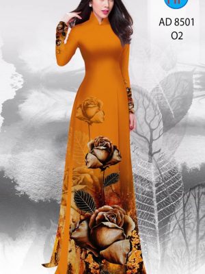Vải Áo Dài Hoa Hồng thiết kế 2021 AD 8501 24 1614051360 855 Vai Ao Dai Hoa Hong thiet ke 2021 AD 8501