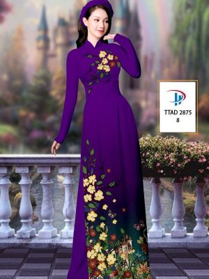 1614134209 494 Vai Ao Dai Hoa In 3D thiet ke 2021 AD