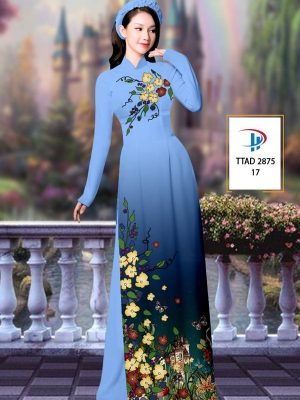 1614134214 332 Vai Ao Dai Hoa In 3D thiet ke 2021 AD