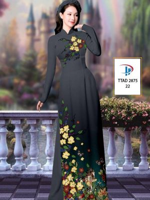 1614134215 118 Vai Ao Dai Hoa In 3D thiet ke 2021 AD