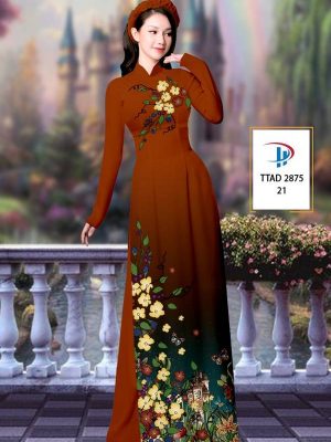 1614134215 295 Vai Ao Dai Hoa In 3D thiet ke 2021 AD