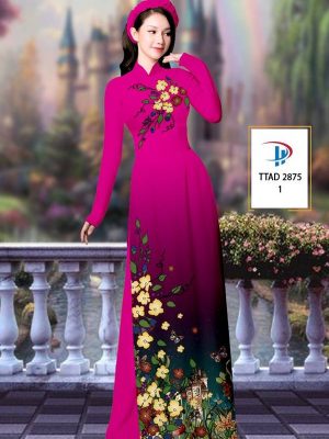 1614134216 534 Vai Ao Dai Hoa In 3D thiet ke 2021 AD