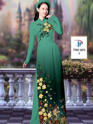 1614134216 617 Vai Ao Dai Hoa In 3D thiet ke 2021 AD