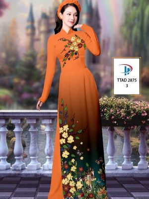 1614134217 772 Vai Ao Dai Hoa In 3D thiet ke 2021 AD