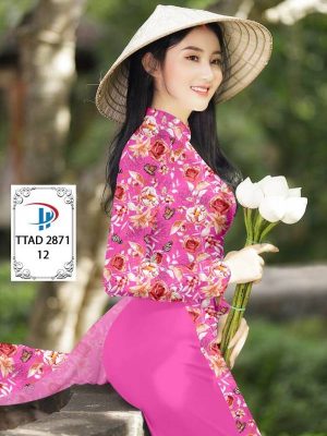 Vải Áo Dài Hoa Hồng Đều kiểu mới AD TTAD 2871 29 1614134873 171 Vai Ao Dai Hoa Hong Deu kieu moi AD TTAD