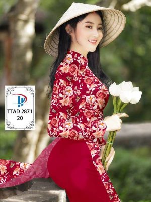 Vải Áo Dài Hoa Hồng Đều kiểu mới AD TTAD 2871 37 1614134875 91 Vai Ao Dai Hoa Hong Deu kieu moi AD TTAD