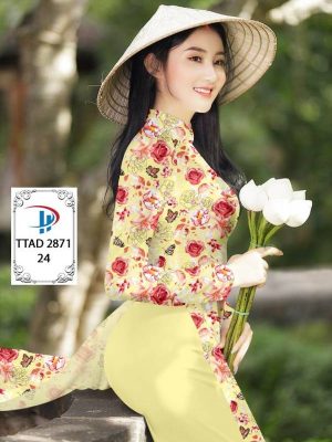 Vải Áo Dài Hoa Hồng Đều kiểu mới AD TTAD 2871 41 1614134876 289 Vai Ao Dai Hoa Hong Deu kieu moi AD TTAD