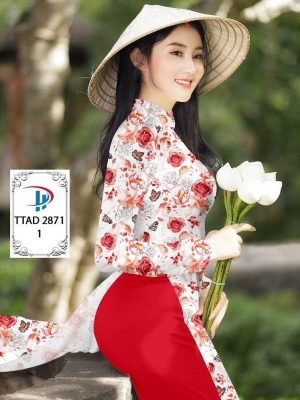Vải Áo Dài Hoa Hồng Đều kiểu mới AD TTAD 2871 43 1614134876 5 Vai Ao Dai Hoa Hong Deu kieu moi AD TTAD