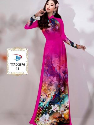 1614135227 314 Vai Ao Dai Hoa In 3D thiet ke 2021 AD