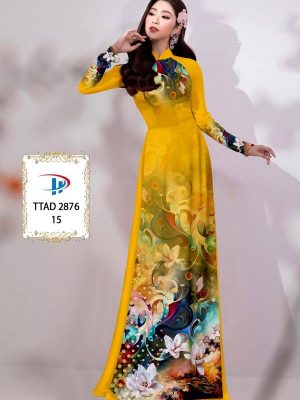 1614135228 977 Vai Ao Dai Hoa In 3D thiet ke 2021 AD