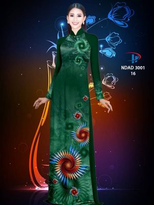 1614136640 938 Vai Ao Dai Hoa In 3D thiet ke 2021 AD
