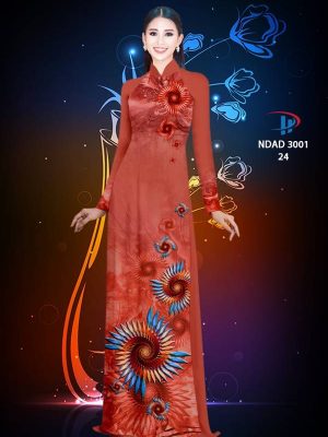 1614136641 293 Vai Ao Dai Hoa In 3D thiet ke 2021 AD