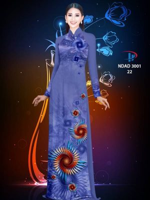 1614136641 479 Vai Ao Dai Hoa In 3D thiet ke 2021 AD