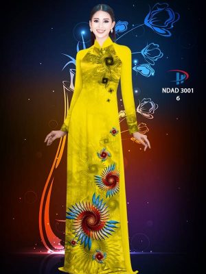 1614136642 550 Vai Ao Dai Hoa In 3D thiet ke 2021 AD