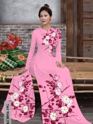Vải Áo Dài Hoa In 3D thiết kế 2021 AD KC8056 17 1614136830 697 Vai Ao Dai Hoa In 3D thiet ke 2021 AD