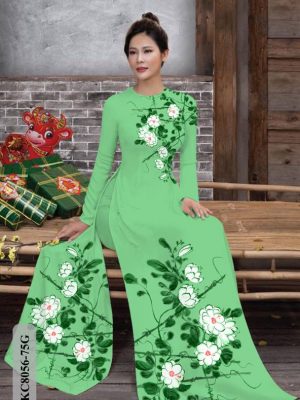 Vải Áo Dài Hoa In 3D thiết kế 2021 AD KC8056 28 1614136833 658 Vai Ao Dai Hoa In 3D thiet ke 2021 AD