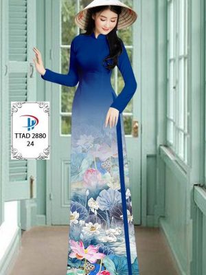 1614137779 550 Vai Ao Dai Hoa Sen thiet ke 2021 AD TTAD