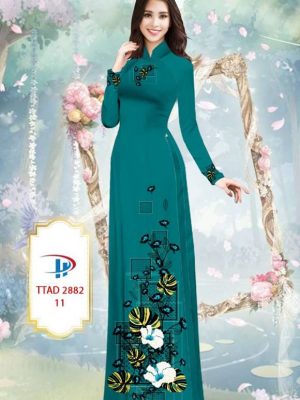 1614138221 737 Vai Ao Dai Hoa In 3D thiet ke 2021 AD