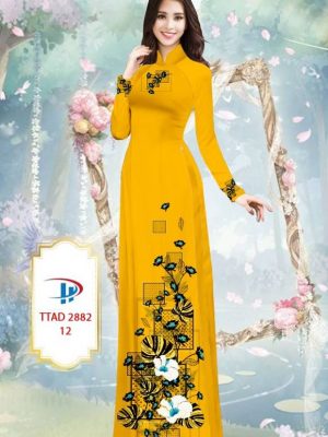 1614138221 813 Vai Ao Dai Hoa In 3D thiet ke 2021 AD