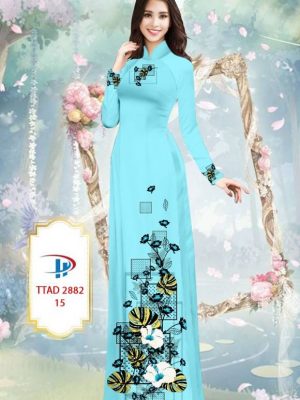 1614138222 265 Vai Ao Dai Hoa In 3D thiet ke 2021 AD