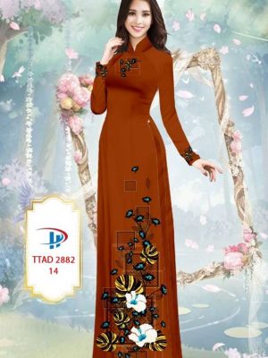 1614138222 582 Vai Ao Dai Hoa In 3D thiet ke 2021 AD