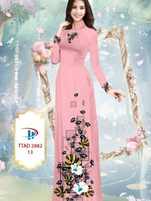 1614138222 858 Vai Ao Dai Hoa In 3D thiet ke 2021 AD