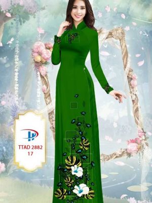 1614138223 936 Vai Ao Dai Hoa In 3D thiet ke 2021 AD