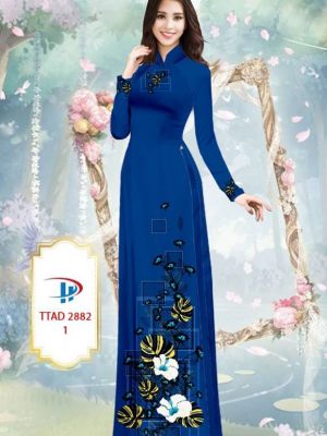 1614138226 683 Vai Ao Dai Hoa In 3D thiet ke 2021 AD