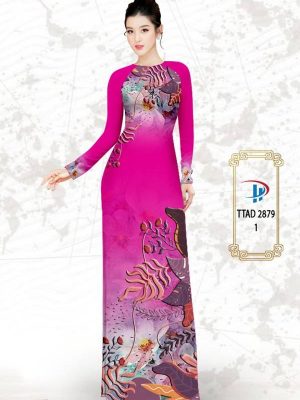 1614138486 980 Vai Ao Dai Hoa In 3D thiet ke 2021 AD