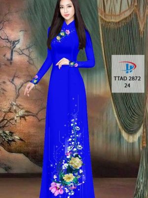 1614138657 881 Vai Ao Dai Hoa In 3D thiet ke 2021 AD