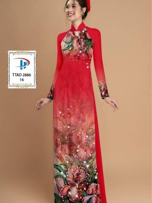 1614223780 384 Vai Ao Dai Hoa In 3D thiet ke 2021 AD