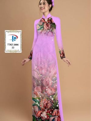 1614223781 112 Vai Ao Dai Hoa In 3D thiet ke 2021 AD