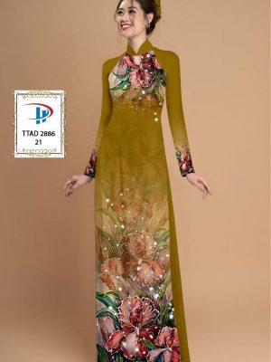 1614223781 414 Vai Ao Dai Hoa In 3D thiet ke 2021 AD
