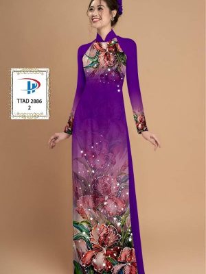 1614223782 82 Vai Ao Dai Hoa In 3D thiet ke 2021 AD