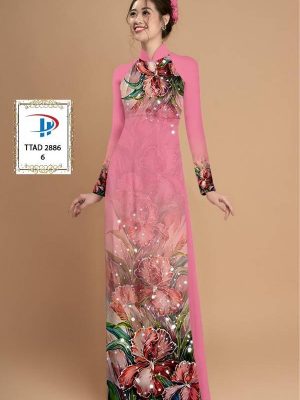 1614223783 69 Vai Ao Dai Hoa In 3D thiet ke 2021 AD