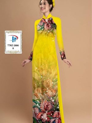 1614223785 585 Vai Ao Dai Hoa In 3D thiet ke 2021 AD